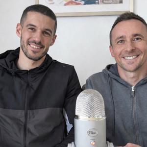 Conor Coady with Dr Paul Mansell