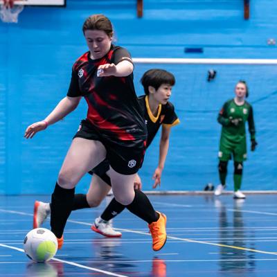 Staffs playing against Keele at Varsity 202