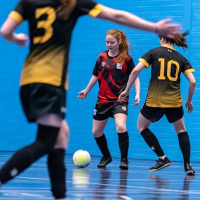 Staffs playing against Keele at Varsity 202