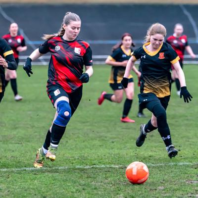 Staffs playing against Keele at Varsity 202