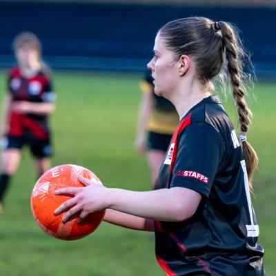 Staffs playing against Keele at Varsity 202