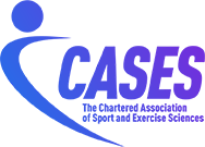 Logo for Chartered Association of Sport and Exercise (CASES).